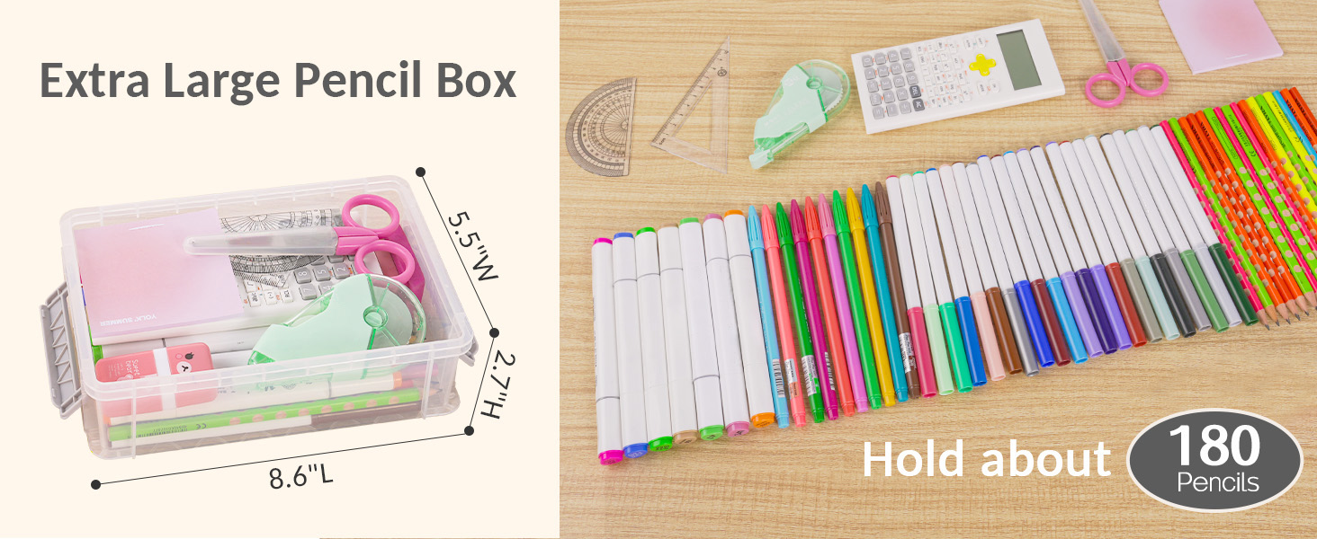 extra large pencil box