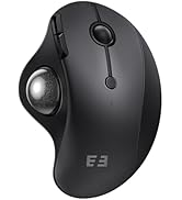 seenda Wireless Trackball Mouse Ergonomic - Bluetooth Rollerball Mouse Rechargeable, 3 Device Con...