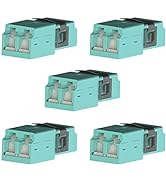 LC Duplex Adapter, singlemode, Pack of 5