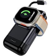 leChivée Portable Charger for Apple Watch and iPhone, 6000 mAh iPhone Charger Apple Watch Charger...