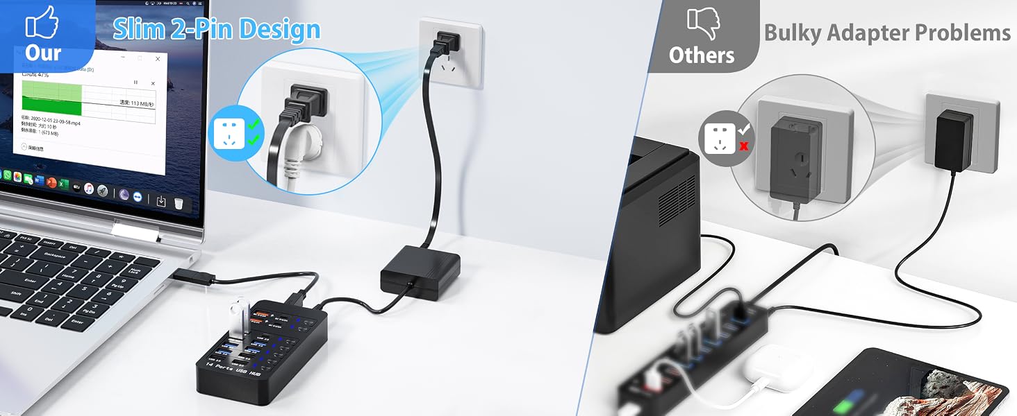 powered usb hub for pc