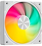 upHere 120mm Computer Case Fan 5v ARGB PC Fan with PWM 4-Pin Interface High Performance Cooling L...