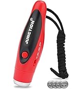 UNIWA Electronic Whistle, Battery Operated Whistle Adjustable 3 Different Loud Whistle Sounds wit...