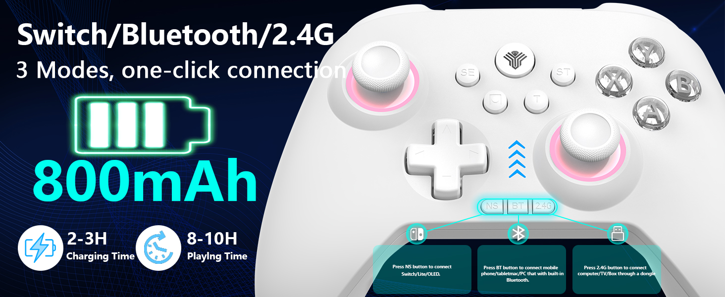 steam controller pc for switch gaming game wireless bluetooth deck computer 2.4 ghz 2 Nintendo