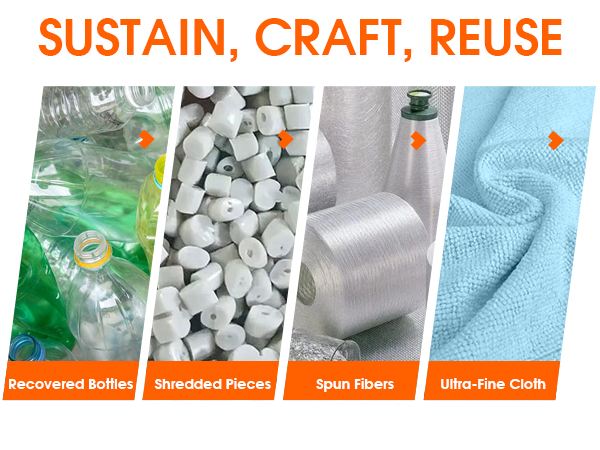 large tear-away microfiber cleaning cloth roll