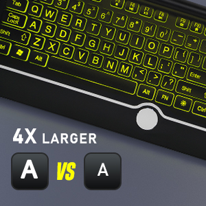 large key keyboard