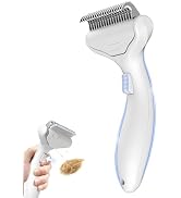 Undercoat Shedding Brush for Dogs & Cats – Professional Deshedding & Dematting Tool – Grooming Co...