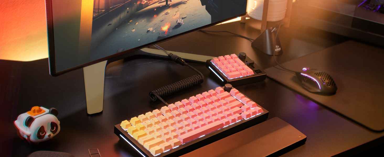 wood ergonomic wrist rest gmmk pro