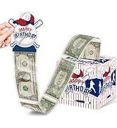 Baseball Money Boxes for Cash Gift, Happy Birthday Money Gift Boxes for Cash, Baseball Happy Birt...