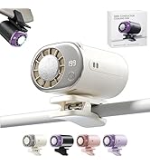 CBDYWVR 2026 Car Clip On Air Conditioner Fan with 16°C Semiconductor Cooling Chips, 199 Speeds Ad...