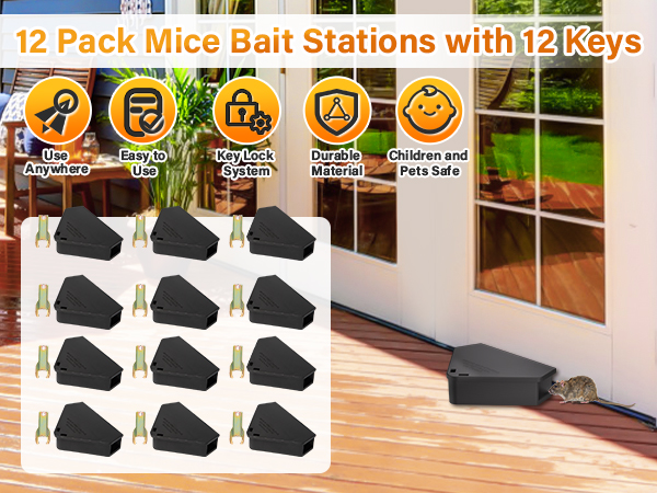 mouse stations mice station mouse box trap mice trap box