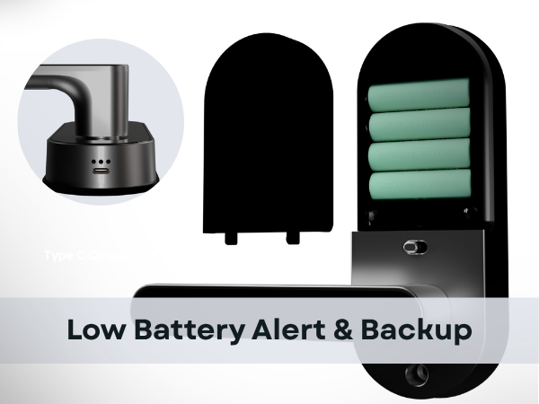 dermum s battery back up black