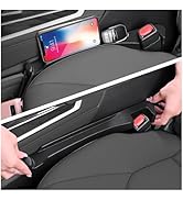 OFBAND 2-in-1 Upgraded Car Seat Gap Filler with Hook,2PCS Double Side Car Seat Gap Plug with Stor...