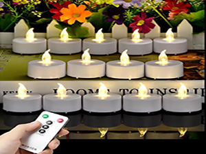 remote tea light