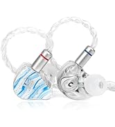 KBEAR Mirage KB08 1DD+1BA+2 Micro Planar IEM for Audiophiles Gamers Singers | 10mm DD with Beryll...