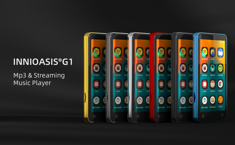 mp3 player with bluetooth and wifi and spotify and Pandora