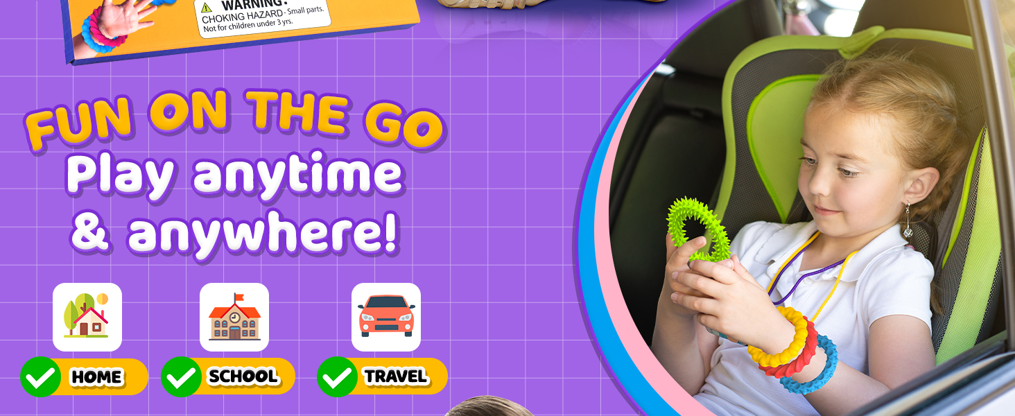 FUN ON THE GO Play anytime & anywhere!