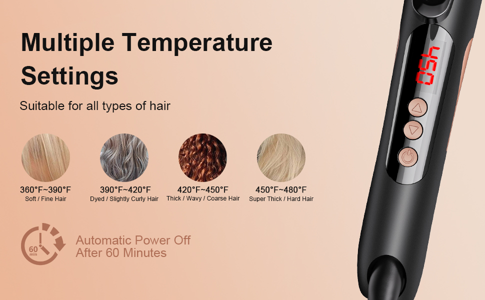 for all hair typessmall curling iron 1/2 inch barrel