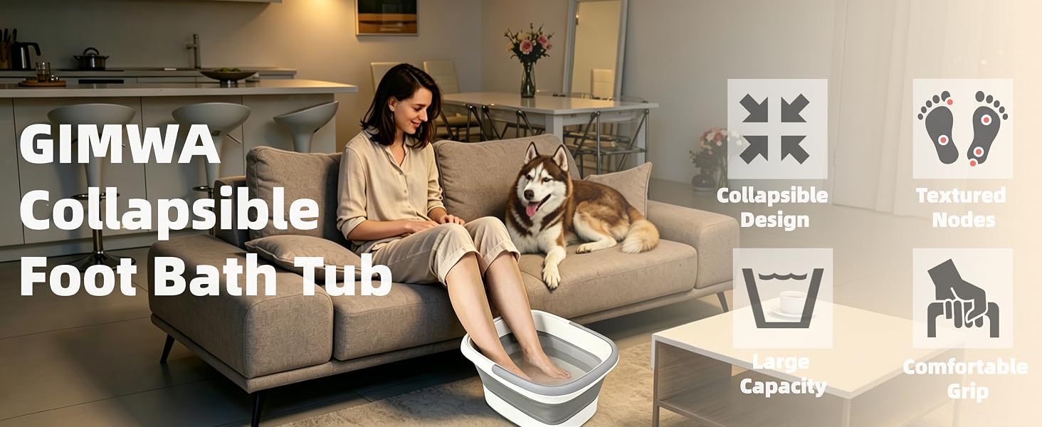 Gimwa Collapsible Foot Bath