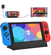 KEKUCULL Upgrade TV Docking Station for Switch,Docking Station with 4K 1080P HDMI and USB 3.0 Por...
