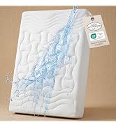 Bedsure Waterproof Mattress Protector Queen Size - Quilted Fitted Waterproof Mattress Pad Topper ...