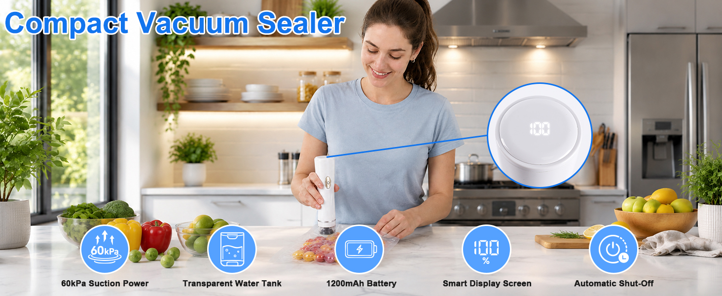 kitchen appliances vacuum sealer vacuum sealer for food kitchen gadgets kitchen vacuum seal bags