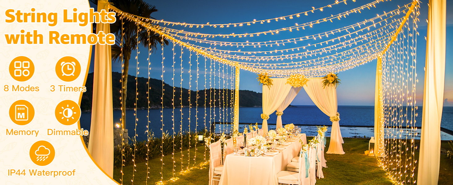 led string lights outdoor
