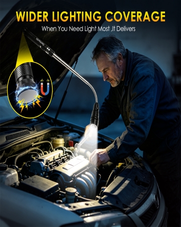 LED Magnetic Pickup Tool
