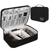 Barber Tools Bag Barber Case Hair Tools Travel Bag Clipper Guard Holder for Clippers and Supplies...