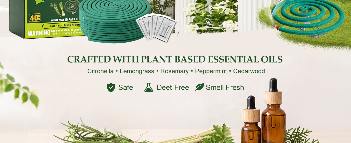 mosquito repellent coils outdoor