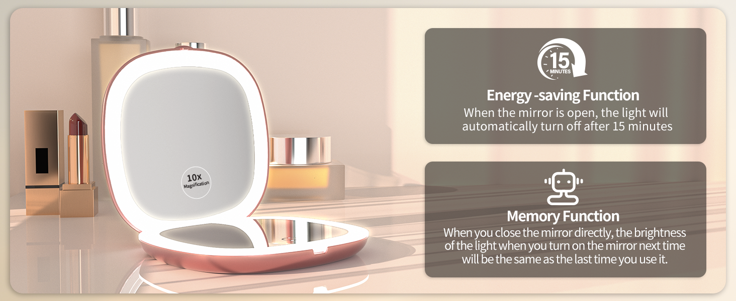 compact mirror