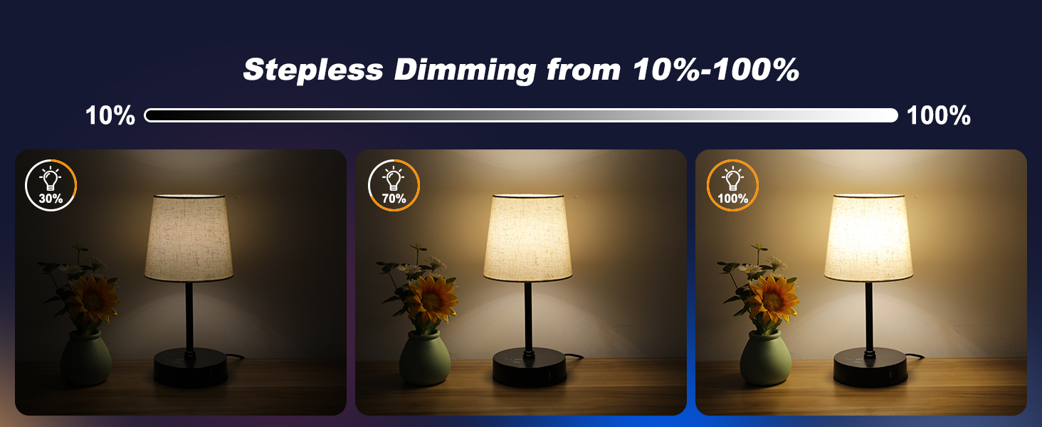 dimmable table lamp