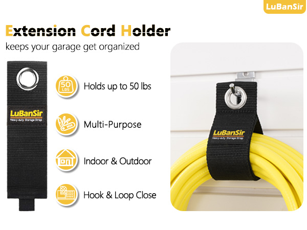 Extension cord holder