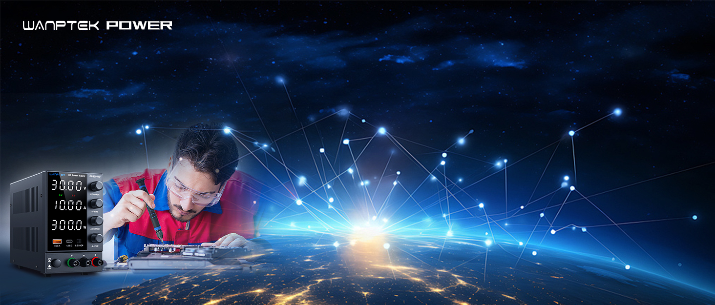 a young man reading a book in front of a glowing earth