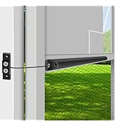 TonGass 17" Universal Fit Automatic RV Screen Door Closer Kit, Aluminum Auto RV Screen Door Closu...