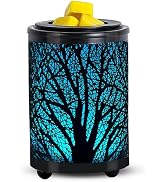 Leyoue Electric Wax Melt Warmer PTC Heating Plate with 7 Colors LED Changing Light Wax Warmer Fra...