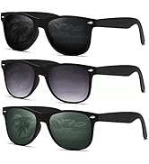 DEMIKOS Sunglasses Men Polarized Sunglasses for Mens Womens Retro Mirror Lens for Driving Fishing...