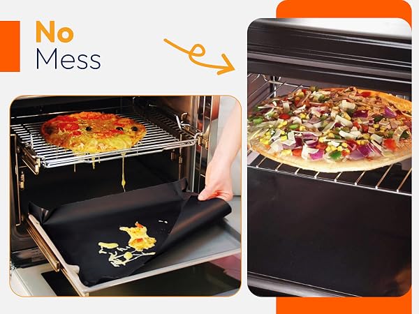 Heavy Duty Oven Liners for Bottom of Oven