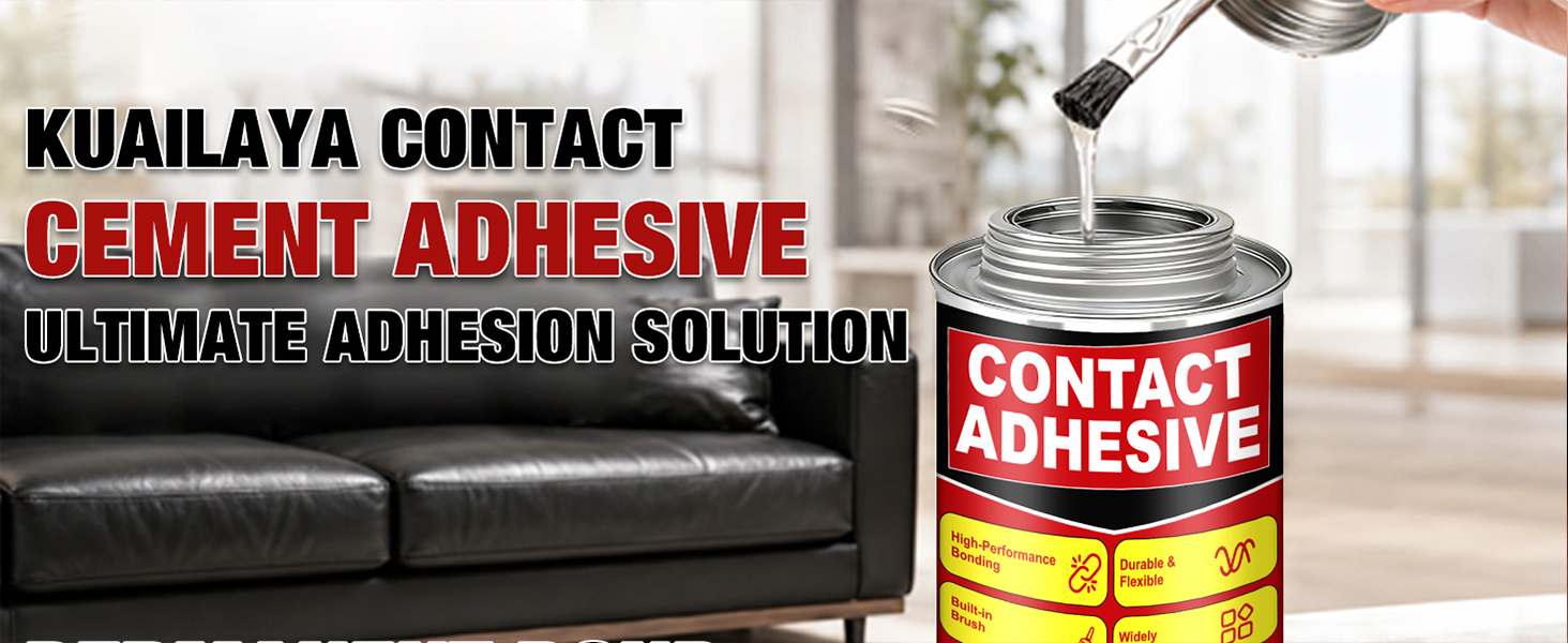 kuailaya 6 oz Contact Cement Adhesive