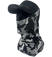 CoolNES - Neck Gaiter with Drawstring, Reusable Breathable Face Mask Cloth Washable Bandana Sun S...