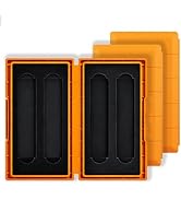 GLOTRENDS 3-Pack 4-Slot M.2 SSD Storage Case for M.2 2280/2260/2242/2230 SSD