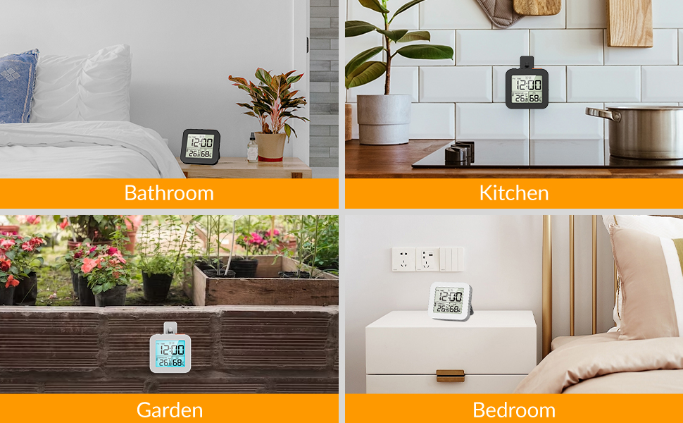 Digital Timer Shower Clock