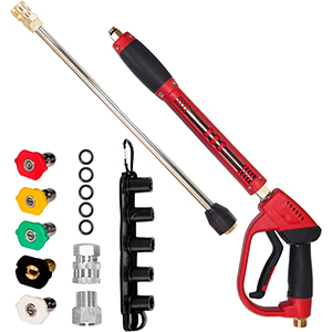 Pressure Washer Red Gun