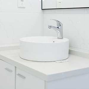 pumice stone cleaning sink