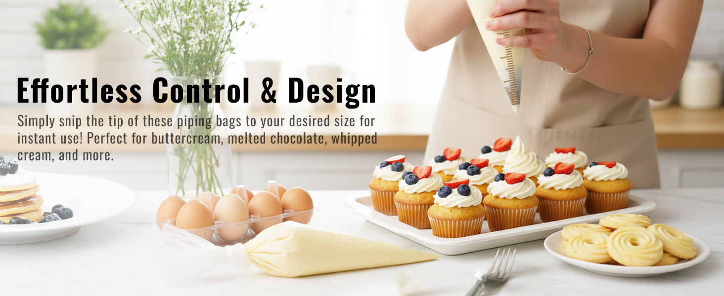tipless piping bags