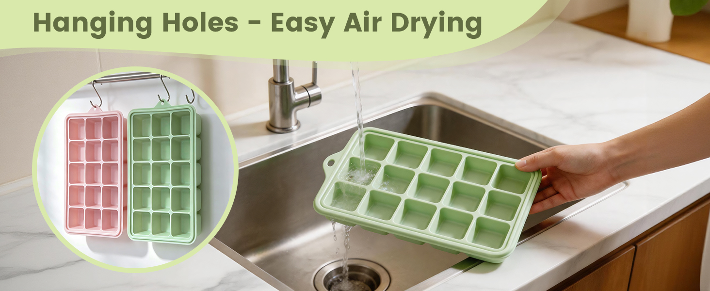 Hanging Holes - Easy Air Drying