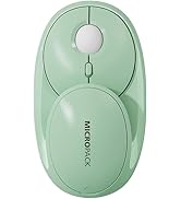 MICROPACK Digitally Yours Rechargeable Wireless Mouse 2.4G Bluetooth Dual Mode, 2.4GHz Optical Co...