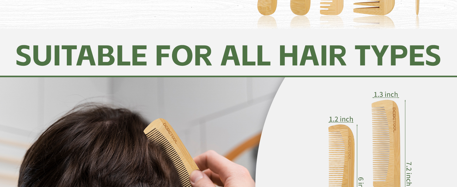 bamboo hair comb