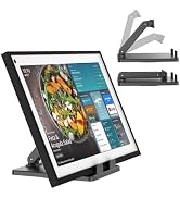 HomeMount Show 15 Stand for Kitchen & Show 21 Stand, 360° Swivel Tablet Stand with Dual-Joint Adj...