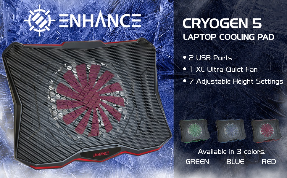 Cryogen 5 Laptop Cooling Stand
